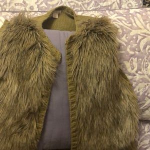 🔥🔥Chic Faux fur vest 48 hour sale